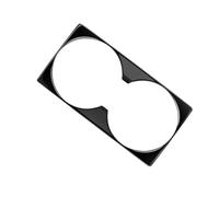 Pannello Del Cambio Anteriore Console Centrale Cornice Del Serbatoio Dell'acqua Modanatura Interna Per Mitsubishi Per Outlander 2023 2024 AJOHBM(Black)