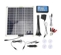 Pannello del caricatore solare da 200 W Kit di controller per pannelli solari solari portatili ad alta efficienza con caricabatterie 20A per materiale da viaggio per escursioni in