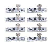 Pannello del Modulo di Regolazione Continua, 8 Pezzi Modulo Interruttore Dimmer Tattile Capacitivo Pannello Modulo di Regolazione Circuito Integrato Continuo per Luce LED,