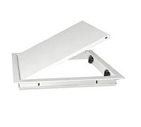 Pannello di accesso a cerniera per porta montato a parete in alluminio con design push to open per una semplice ventilazione cura della presa d'aria