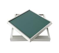Pannello di accesso a soffitto fai da te, montaggio a incasso, in alluminio, porta di ispezione Concea, per impianti idraulici e Electl, copertura rimovibile, decorazione interna (87,5 x 87,5 cm)