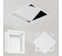 Pannello di accesso al soffitto per la parete a secco, copertura porta di accesso a soffitta recessa, piastra copertura nascosta per soffitta garage domestica(45x70 cm (18x28 in))