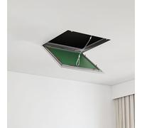 Pannello di accesso al soffitto, porta in cartongesso con telaio in alluminio per ingresso rapido in soffitta, copertura nascosta universale
