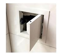 Pannello di accesso antincendio di grado commerciale, 10 x 10 e 30 x 30 cm, per ufficio, hotel, bagno, in lega di alluminio resistente, montaggio universale a filo per pareti e soffitti