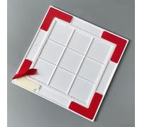 Pannello di accesso autoadesivo, 200 x 200 mm, copertura di accesso rimovibile senza trapano per un rapido accesso ai tubi, porta trappola di ispezione bianca