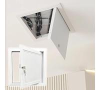 Pannello di accesso bianco per soffitto mansardato 3075 cm sifone ispezione porta accesso cartongesso portello idraulico copertura di accesso pannello elettrico porta blocco sicuro design