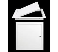 Pannello di accesso con sportello ispezione, pannello in metallo serratura for impianti idraulici, cablaggio, riscaldamento, diverse dimensioni(20x30cm(7.9x11.8in))