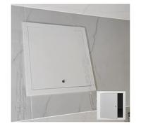 Pannello di accesso con telaio in alluminio - Porta di ispezione a cerniera di facile apertura per manutenzione, antiruggine e durevole (45 x 55 cm)