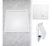 Pannello di accesso decorativo in alluminio, porta di accesso per pareti e soffitti in cartongesso, sportello d'ispezione facile da installare per riparazioni idrauliche(White,12x12in (300x300mm))