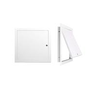 Pannello di accesso for cartongesso, pannello al soffitto della porta soffitta, copertura del foro ai servizi bagno, vano servizio con serratura e chiave(150x150mm(5.9x5.9in))