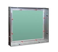 Pannello di accesso for cartongesso, pannello for in alluminio, porta del vano servizio, al soffitto, sportello ispezione quadrato(23.6x23.6in(60x60cm))