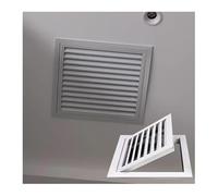 Pannello di accesso for la ventilazione con rete rimovibile, sportello in alluminio for installazione a soffitto o a parete in cucina, ufficio, casa(55x40cm(22x16in))