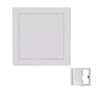Pannello di accesso for porta di ispezione bianco durevole da 1 pezzo for un facile accesso alla parete - Robusto e rimovibile, for installazioni su cartongesso(20x30cm)