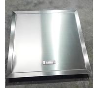 Pannello di Accesso Impermeabile E Resistente alla Ruggine, Design A Filo, Pannello Rimovibile E Durevole, per Accesso Idraulico E Cablaggio (830×830 Mm/33,2×33,2 Pollici)