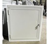 Pannello di accesso impermeabile in metallo per pareti e soffitti, porta di accesso esterna per C e soffitta, ideale per applicazioni idrauliche e ventilate