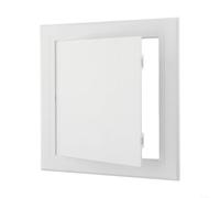 Pannello di accesso in ABS bianco a basso profilo, progettato in modo discreto per una perfetta integrazione nel tuo spazio (200 x 200 mm)