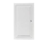 Pannello di accesso in alluminio bianco, 61 x 121,9 cm, porta di accesso da parete per servizi idraulici ed elettrici, portello di ispezione per cartongesso, copertura di accesso durevole per bagno