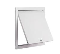 Pannello di accesso in alluminio da 61 x 61 cm, resistente, per cartongesso e soffitto, per servizi elettrici, gas e acqua, porta di facile accesso, disponibile anche in 92 x 92 cm