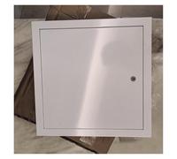 Pannello di accesso in alluminio resistente da 1 pezzo con serratura rotante - Dimensioni personalizzabili for una facile installazione su pareti e soffitti(25x40cm)