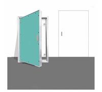 Pannello Di Accesso In Cartongesso In Alluminio - Sportello Di Ispezione Rettangolare In Metallo Incassato Pareti, Impianti Idraulici - Uso Interno Garage, Ristrutturazione(60x150 cm)