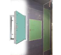 Pannello di accesso in cartongesso verniciabile con chiusura a scatto, design a vite per una facile installazione, ideale per coperture per fori a parete e soluzioni a lembo di servizio