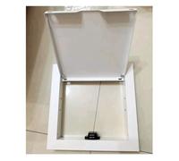 Pannello di accesso in lega di alluminio con chiusura a scatto da 4x4"-30x30", sportello di accesso alla soffitta con meccanismo di apertura/chiusura a scatto(41x41cm/16x16")