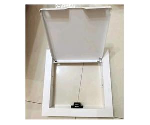 Pannello di accesso in lega di alluminio con chiusura a scatto da 4x4"-30x30", sportello di accesso alla soffitta con meccanismo di apertura/chiusura a scatto(31x41cm/12x16")