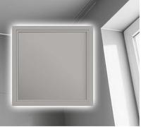 Pannello di accesso in lega di alluminio impermeabile - Porta a soffitto a filo grigio for una facile installazione fai da te in bagni e altro ancora(457x559mm)