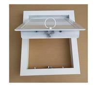 Pannello di accesso in metallo bianco da 6 x 6", 20 x 20" e 40 x 40" per impianti idraulici, elettrici, di climatizzazione e cartongesso, per pareti di bagni(50x76cm/20x30in)