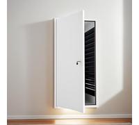 Pannello di accesso in metallo con serratura per impianti elettrici e idraulici, 76,2 x 101,6 cm, bianco, porta di servizio per cartongesso, ideale per accesso alla manutenzione di soffitte e pareti
