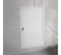 Pannello di accesso in metallo per cartongesso, mansarda sicura e porta nascosta con chiavi, ideale per impianti idraulici e accesso ai servizi