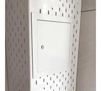 Pannello di accesso in metallo per impianti idraulici e cavi - Porta di accesso a parete e soffitto, botola di ispezione per impianti elettrici per una facile manutenzione e una rapida disponibilità