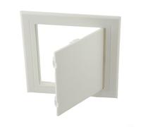 Pannello di accesso in plastica ABS di lunga durata, scelta sia per i professionisti che necessitano di un facile accesso alla manutenzione (150 x 150 mm)