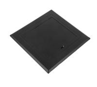 Pannello di Accesso in Plastica Nera per Parete e Soffitto | Apertura Rapida, per Ispezioni Frequenti, per Cavi e Linee Hvac, Finitura Sobria ed Elegante