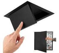 Pannello di Accesso Incassato per Parete e Soffitto, Porta di Ispezione Chiusura Magnetica, Coperchio di Ispezione in Metallo Verniciabile, Sportello Ispezione per Cavi, Fili(Black,450x600 mm)