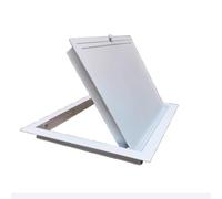 Pannello di accesso invisibile a parete con serratura per impianti idraulici ed elettrici