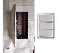 Pannello di accesso magnetico 40 x 75 cm copertura da parete in alluminio - design push-to-open ideale per impianti idraulici e spazi nascosti disponibile in dimensioni 30-120 cm per un facile accesso