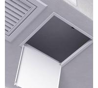 Pannello di accesso nascosto per soffitti e pareti, con foro per contatore, piastra per porte e impianti idraulici, facile installazione, ideale per la ristrutturazione domestica
