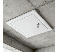 Pannello di Accesso Pannello di Accesso Al Soffitto con Serratura e Chiavi, Sportello del Vano di Servizio in Alluminio/Coperchio del Foro Nel Muro, Coperchio di Ispezione(60x65 cm (24x26 in))