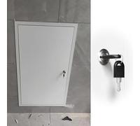 Pannello di Accesso Pannello di Accesso Idraulico con Serratura e Chiavi, Sportello di Ispezione in Alluminio per Parete/Soffitto, Sportello del Vano di Servizio(45x80cm/18x32in)