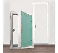 Pannello di accesso per cartongesso con montaggio a incasso, ispessito per ispezioni idrauliche ed elettriche, 70 x 90 cm, resistente, di facile accesso, ideale per la ristrutturazione domestica