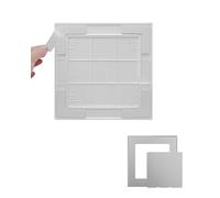 Pannello di accesso per cartongesso piastrellato, copertura di ispezione autoadesiva in ABS per loft e scatola dei fusibili, aletta di apertura della superficie liscia