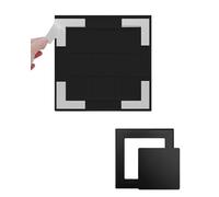 Pannello di accesso per cartongesso piastrellato, copertura di ispezione autoadesiva in ABS per loft e scatola dei fusibili, aletta di apertura della superficie liscia