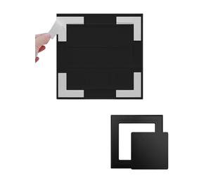 Pannello di accesso per cartongesso piastrellato, copertura di ispezione autoadesiva per sottotetto e scatola dei fusibili, aletta di apertura della superficie liscia