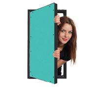 Pannello di accesso per cartongesso - Porta di accesso mansarda con serratura a pressione, facile da mantenere copertura murale per impianti idraulici e cablaggio elettrico