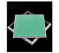 Pannello di accesso per cartongesso, porta soffitta con telaio in alluminio, piastra di copertura per fori da parete, per ospedale, scuola, hotel (42,5 x 42,5 cm)