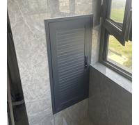 Pannello di accesso per mansarda chiudibile a chiave, impermeabile, per la riduzione del rumore, per impianti idraulici e per uso interno/esterno, grigio, 60 x 65 cm, soluzione di accesso durevole e