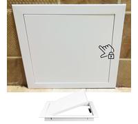 Pannello di accesso per portello di ispezione, 150 x 200 mm, 200 x 200 cm, 450 x 450 mm, 600 x 600 mm, meccanismo a scatto per facile apertura/chiusura, nasconde tubi/fili, porta di accesso durevole
