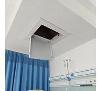 Pannello di accesso per soffitta ospedaliera per ispezioni di cartongesso e soffitto, 45,7 x 50,8 cm, per accesso idraulico ed elettrico, copertura durevole per manutenzione (450 x 500 mm)