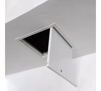 Pannello di accesso per soffitto, 30,5 x 30,5 cm, 20 x 20 cm, 35,6 x 30,6 cm, 59,9 x 59,9 cm, con serratura, in lega di alluminio, coperchio di ispezione per riparazione e manutenzione di cartongesso